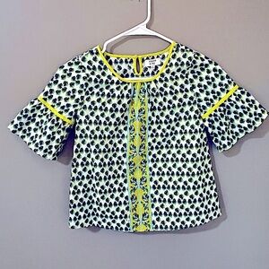Crown & Ivy girls size small cotton blouse